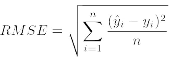 rmse formula